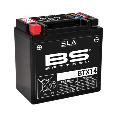 Bs Battery Btx14 Sla Motosiklet Aküsü