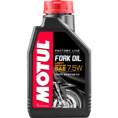 Motul Fork Oi̇l Factory Li̇ne Li̇ght/Medi̇um 7.5W 1L Amorti̇sör Yaği